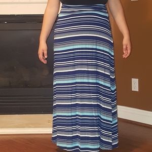☆SALE 5 for $25☆  Striped maxi skirt